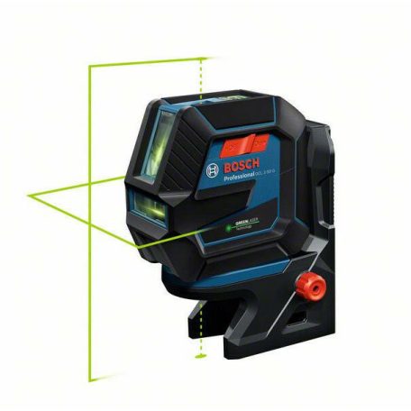 Bosch GCL 2-50 G zöld kombilézer + RM 10 Tartó