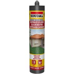 Soudal neutrális szilikon transz színtelen 280 ml