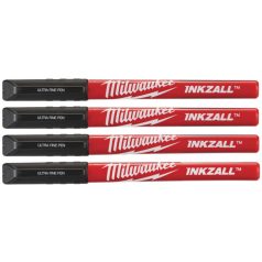   Milwaukee INKZALL™ filctoll vékony tűhegyű 0,6 mm 4 db/csomag 48223164