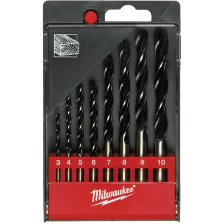 Milwaukee fafúró készlet 8 db-os 3-10 mm 4932352466