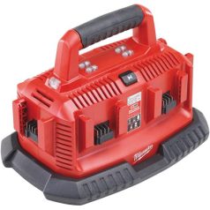 Milwaukee M1418C6 Multizónás akkutöltő 6db akkuig
