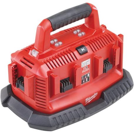 Milwaukee M1418C6 Multizónás akkutöltő 6db akkuig