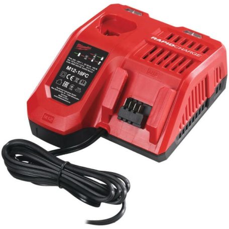 Milwaukee akkumulátor gyorstöltő M12-18FC 12 V/18 V 4932451079