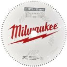 Milwaukee körfűrészlap fához 305 x 30 mm fogszám: 100 db vágásszélesség: 3 mm