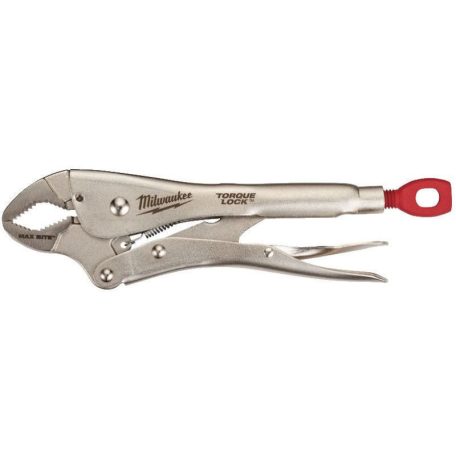 Milwaukee TORQUE LOCK™ állítható ívelt pofájú 10 inch-es önzáró fogó / patentfogó 254 mm