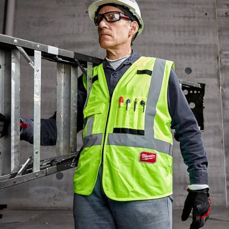 Milwaukee láthatósági mellény sárga S/M