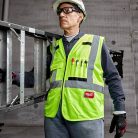 Milwaukee láthatósági mellény sárga L/XL