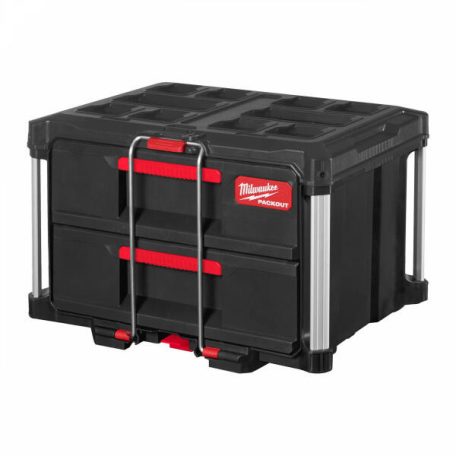 Milwaukee PACKOUT™ 2 fiókos tárolóláda tárolórendszer 560 x 410 x 360 mm (4932472129)