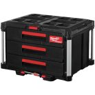Milwaukee PACKOUT™ 3 fiókos tároló láda (4932472130)