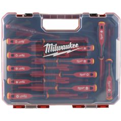 Milwaukee VDE 12 részes szigetelt csavarhúzó készlet