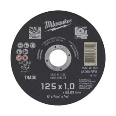 Milwaukee vágókorong 125x1mm