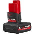 Milwaukee M12 HB5 HIGH OUTPUT™ akkumulátor 5,0 Ah / 12 V Li-ion 4932480165