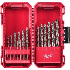   Milwaukee fémfúró készlet THUNDERWEB HSS-G DIN 338 fémfúrószár hengeres befogással 1-10 mm 19 részes