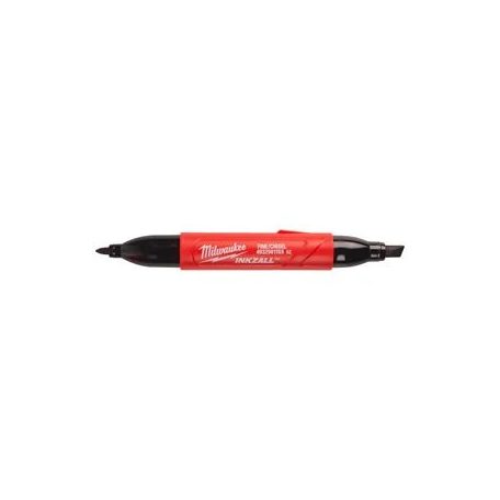 Milwaukee INKZALL™ dupla hegyű jelölő filc lapos/hegyes 4932501155