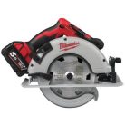 Milwaukee M18 BLCS66-0X akkus körfűrész 18 V körfűrészlap 190 mm x 30 mm vágás max. 66 mm szénkefementes Heavy Duty kofferben