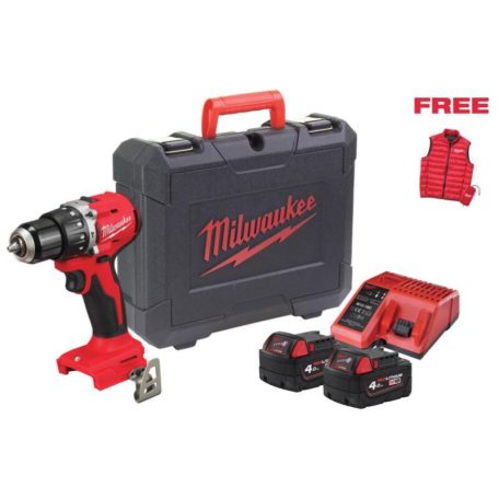 Milwaukee M18 BLPDRCMC-402C akkus ütvefúró-csavarozó 2x4Ah (4933499458)