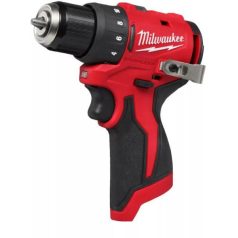   Milwaukee M12BLDDRC-0 12V akkus fúrócsavarozó tokmányos 12 V 40 Nm szénkefementes alapgép