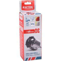 Extol Premium SDS-Plus körkivágó téglához 68 x 50 mm