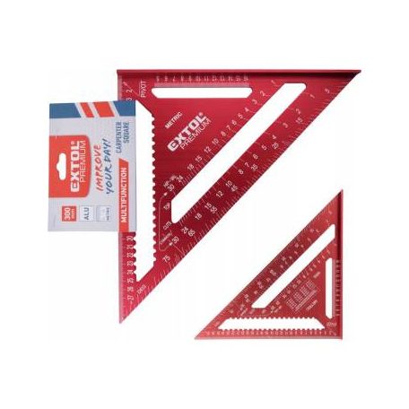 Extol derékszög asztalos 300 mm alumínium talpas 8825101