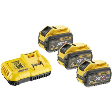 DeWALT DCB118X3-QW akkus szett Flexvolt 3 akku 9.0Ah + 1 töltő