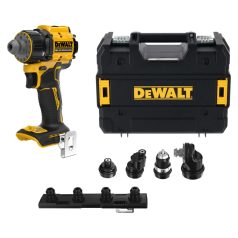   Dewalt DCD803 18V akkus fúrógép 4 cserélhető tartozékkal - akku és töltő nélkül, kofferban