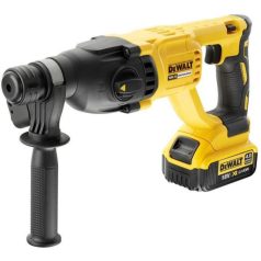   DeWALT DCH133M1-QW akkus fúró-vésőkalapács 2,6 J 18 V szénkefementes 1 db 4,0Ah akku TSTAK kofferben