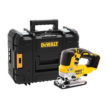 DeWALT DCS334NT-XJ akkus dekopírfűrész 18 V 135 mm szénkefementes alapgép TSTAK kofferben