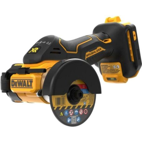 DCS438N-XJ akkus sarokcsiszoló 18 V 76 mm 20000 RPM szénkefementes alapgép kartondobozban