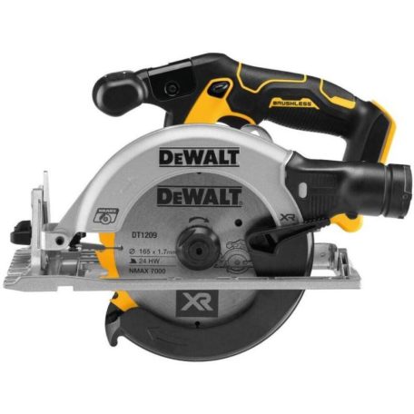 DeWALT DCS565N-XJ akkus körfűrész 18 V körfűrészlap 165 mm x 20 mm vágás max. 55 mm szénkefementes kartondobozban