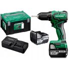 HiKOKI DS18DDWPZ akkus fúrócsavarozó tokmányos 18 V 55 Nm szénkefementes 2 x 5 Ah akku + töltő HSC kofferben