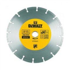   DeWALT vágótárcsa gyémánt szegmentált száraz gyémántszemcsés 230 x 22,2 mm