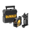 DeWALT DW088CG-XJ zöld önbeálló vonallézer keresztlézer vízszintes + függőleges 20 m kofferben