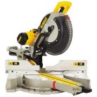 DeWALT DWS780-QS gérvágó fűrész kihúzható 2-oldalra dönthető XPS 1675 W 305 mm