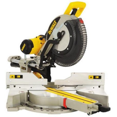 DeWALT DWS780-QS gérvágó fűrész kihúzható 2-oldalra dönthető XPS 1675 W 305 mm