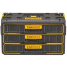 DeWALT DWST08330-1 TOUGHSYSTEM™ 3 fiókos rendszerező szortiment doboz 554 x 320 x 313 mm