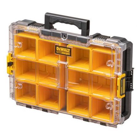 DeWALT DWST83394-1 TOUGHSYSTEM™ 2.0 átlátszó rendszerező szortiment doboz 550 x 370 x 130 mm (DWST1-75522 utódja)
