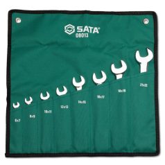 SATA villáskulcs készlet 8 részes 6x7 - 21x22 mm ST08013