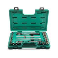  SATA dugókulcs készlet 1/2" 9-32 mm 24 részes hatszög ST09060-6SJ