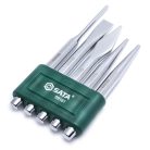 SATA szerszámkészlet 5 részes kiütő + véső + pontozó ST09161SJ