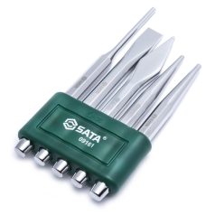   SATA szerszámkészlet 5 részes kiütő + véső + pontozó ST09161SJ