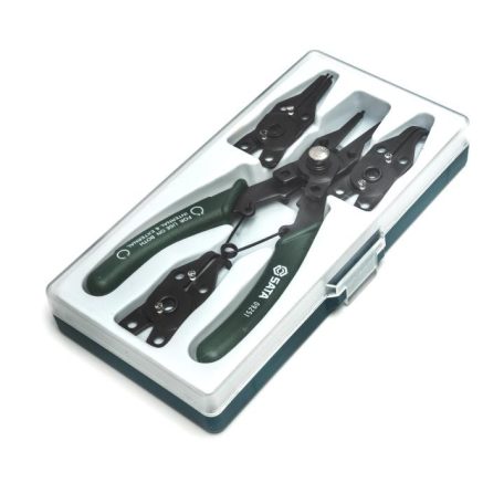 SATA seeger-fogókészlet 5 részes cserélhető fejes 10-50 mm ST09251SJ